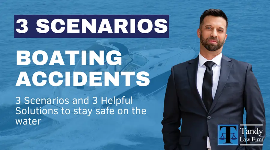 3 Scenarios 3 Solutions: Let's Boat Safely Together