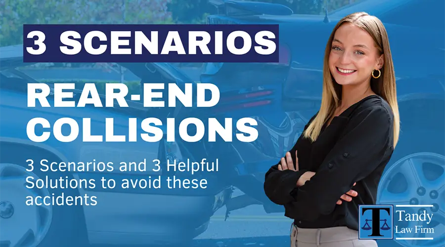 3 Scenarios 3 Solutions: Preventing Rear-end Collisions