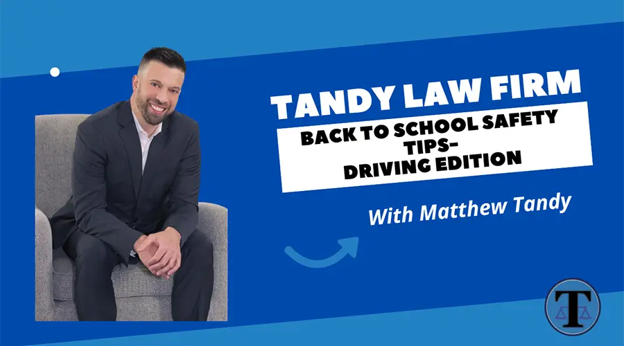 Back to School Safety Tips - Driving Edition