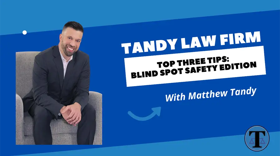 Top Three Tips: Blind Spot Safety Edition