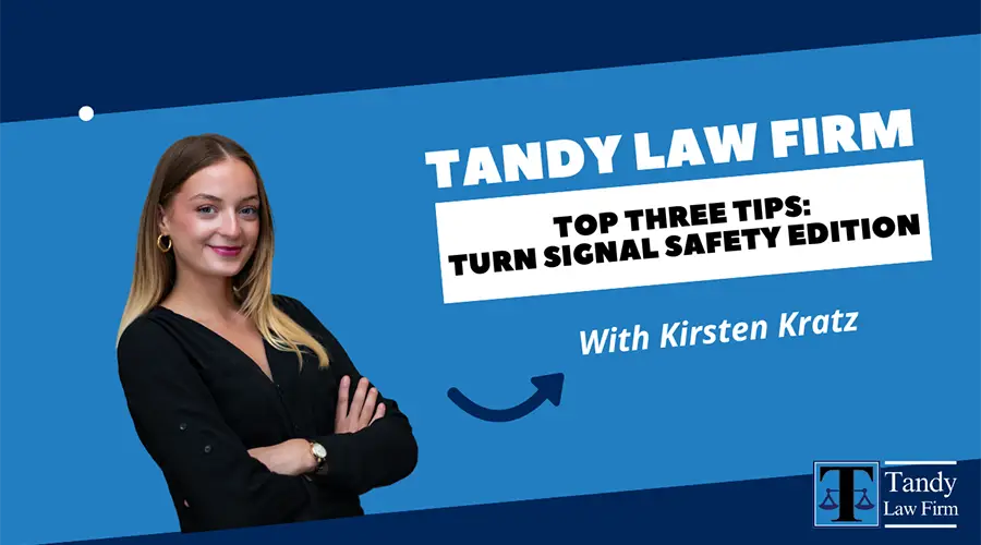 Top Three Tips: Turn Signal Safety Edition