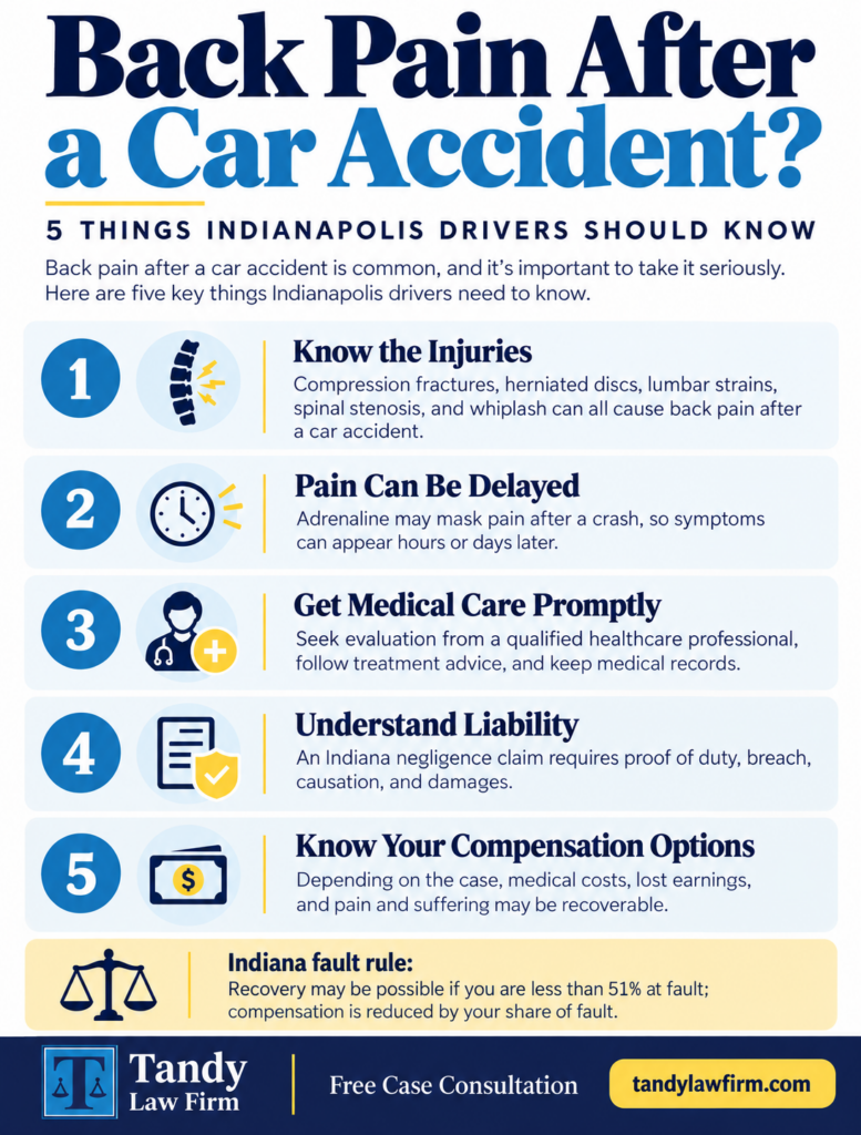 Back Pain After a Car Accident What Indianapolis Drivers Need to Know_infographic